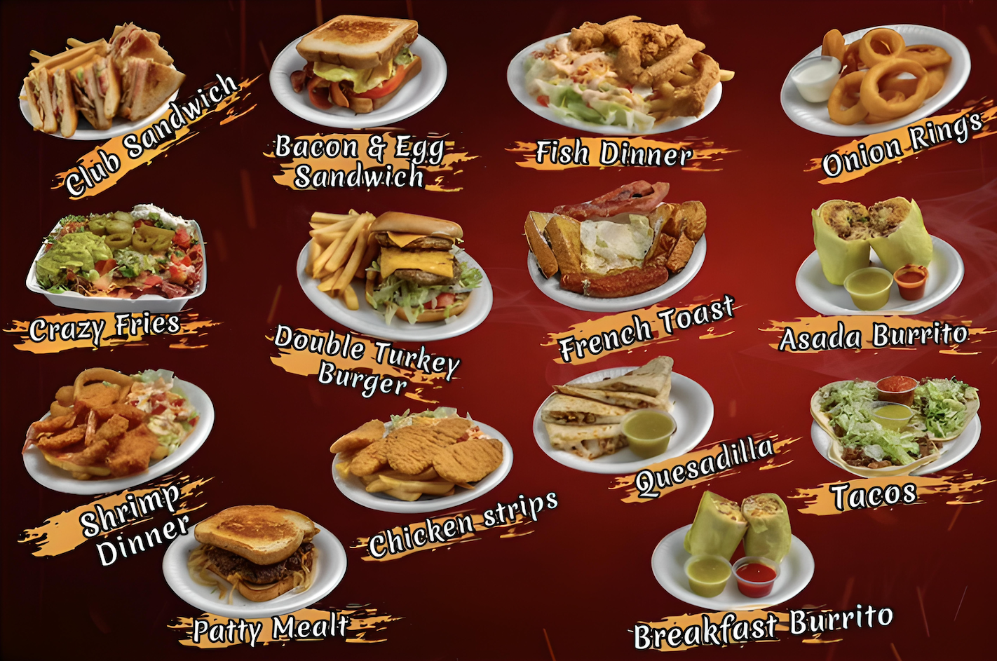 Menu Collage